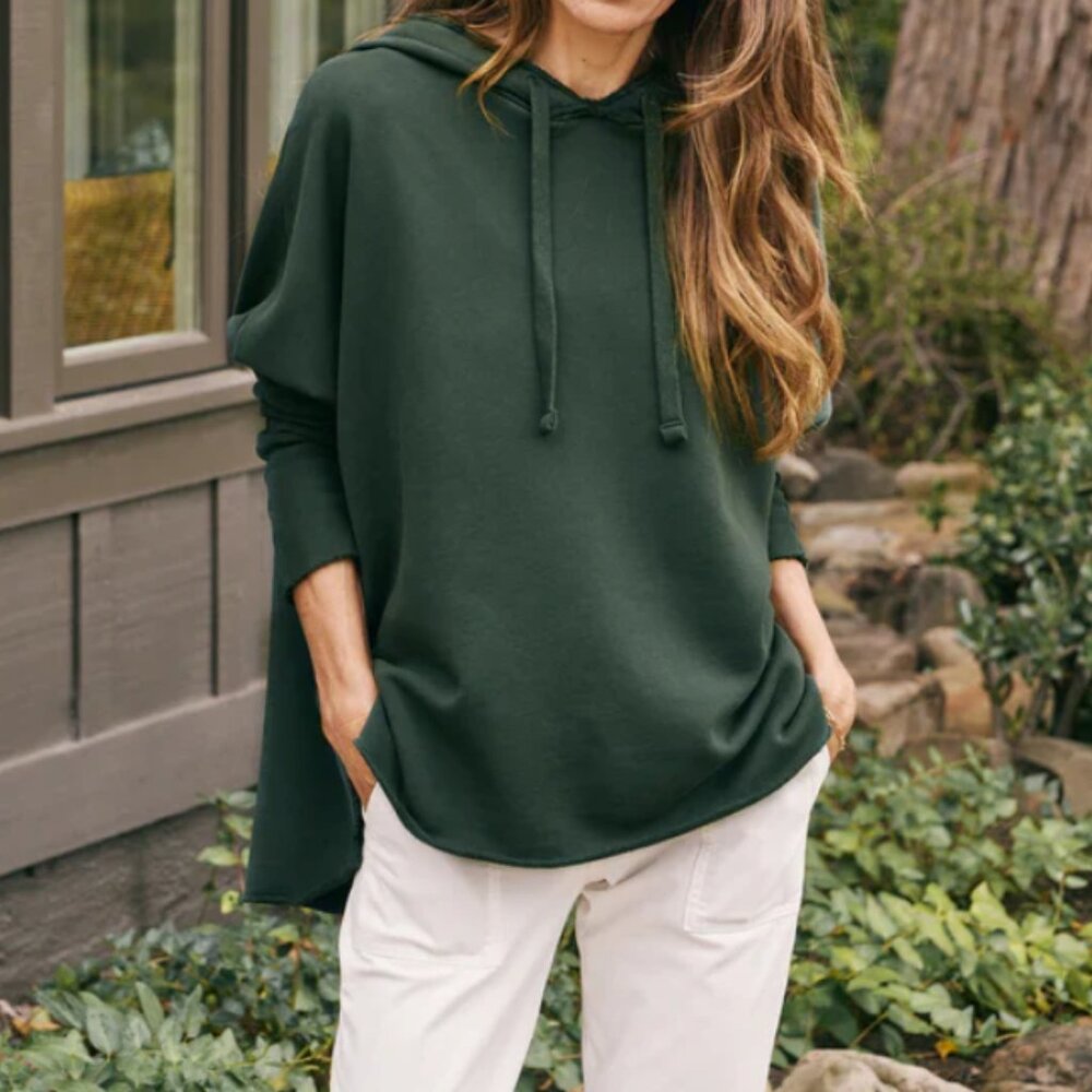 Frank & Eileen NWOT Kane Capelet Triple Fleece Hoodie small